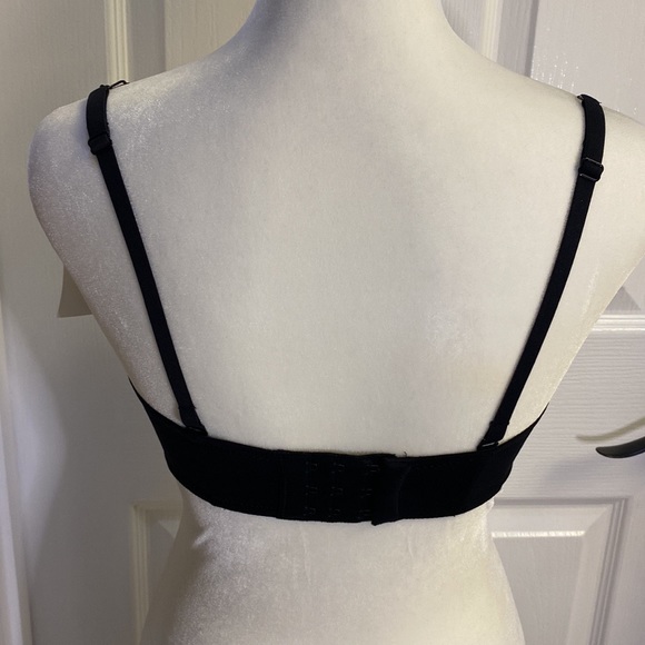 NWT KIT Convertible Cross-Cross Strapless Push-Up Bra Black Onyx - Picture 5 of 9